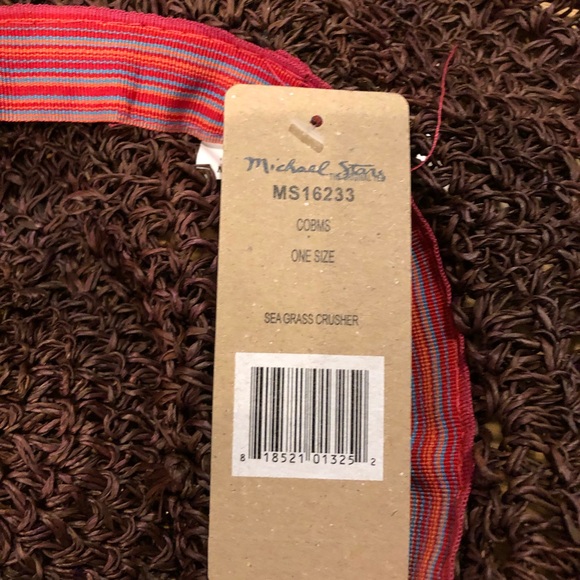 Michael Stars Brown Straw Hat - Picture 5 of 5